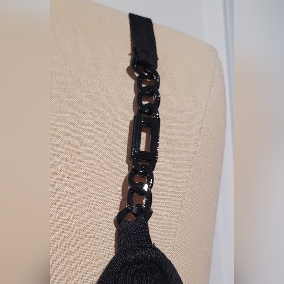 Karl Lagerfeld Elegant Black Knit Camisole - Picture 3 of 9
